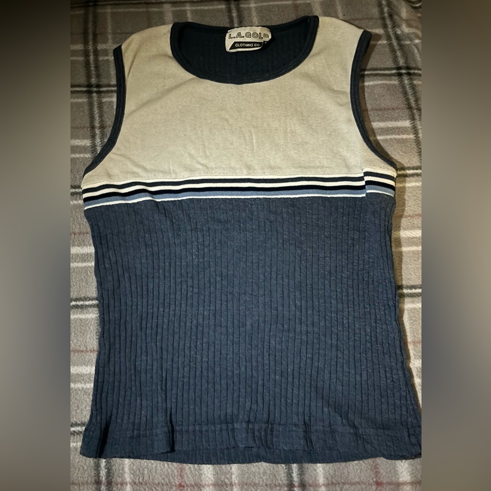 LA Gold knit top